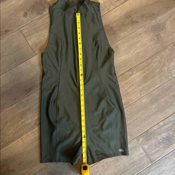 Alo High Tide Romper Dark Green Size L - Picture 4 of 7